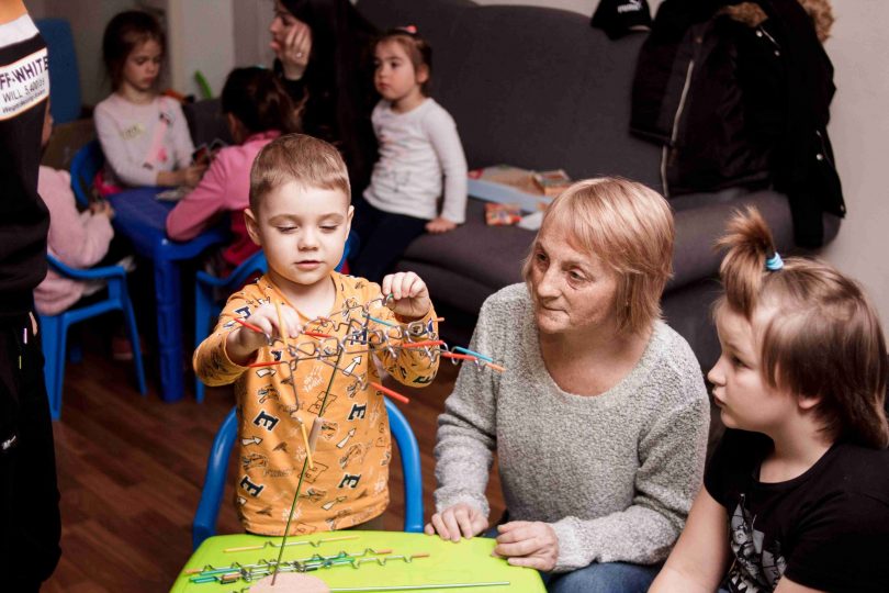 Hilfe für ukrainische Kinder